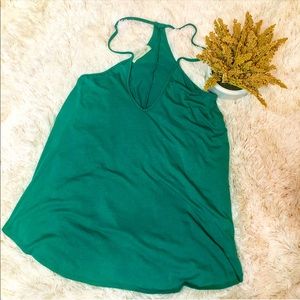 Magnolia South Green Slide Back Cotton Camisole L